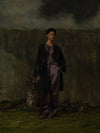 Mutedance 25 Autumn/Winter Loose Casual Pants Series Random Flower Dye Handmade MD-MD25FW107-purple (MD25FW106)